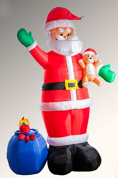 Santa Claus con costal 360 cms modelo: WS-301328  